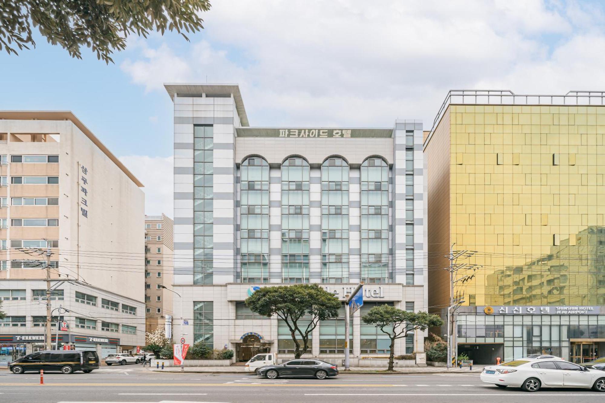 Jeju Parkside Tourist Hotel Buitenkant foto